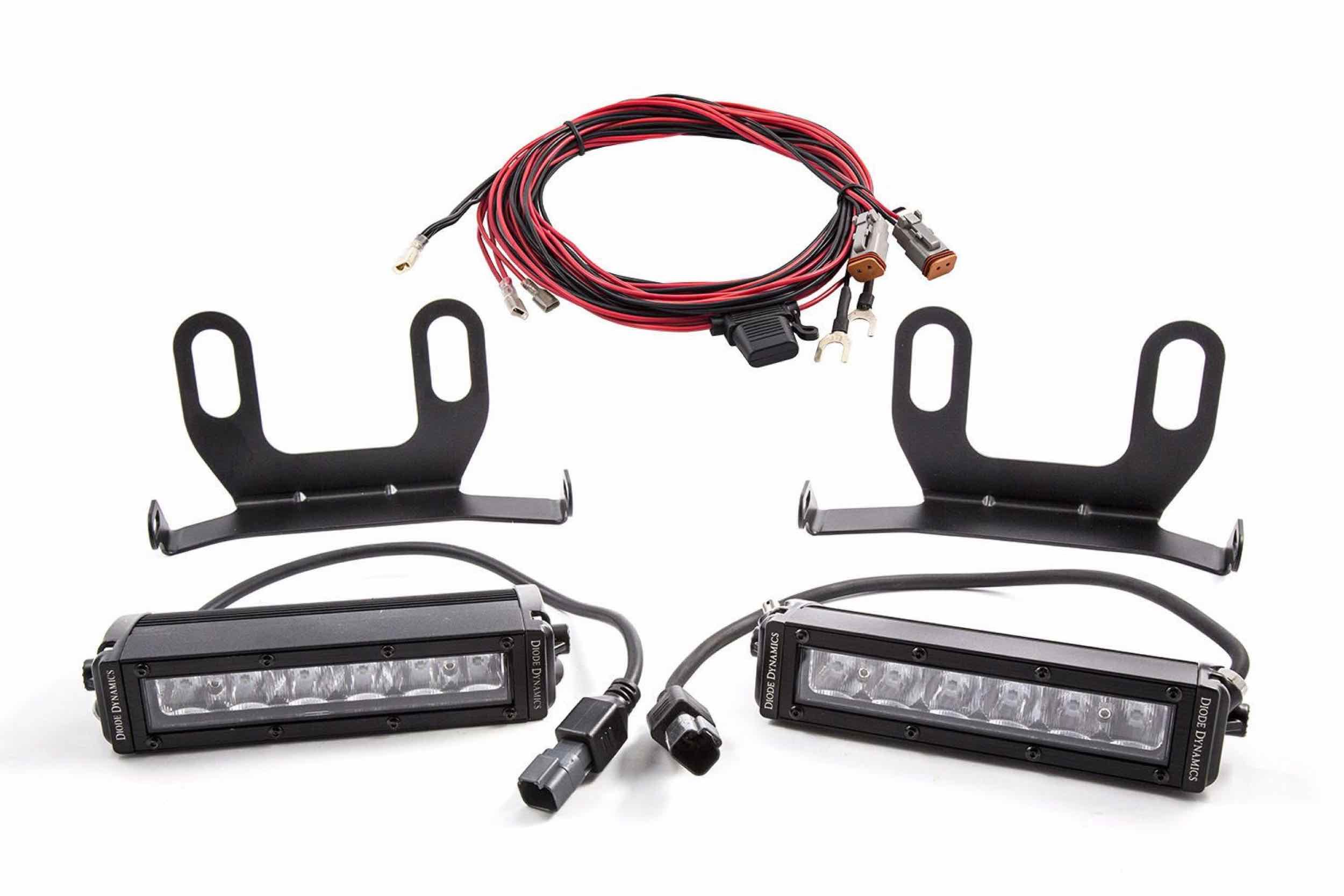 Bumper-Mount LED Light Bar Kit Dodge Ram 1500 (13-18) | TRS DD6012